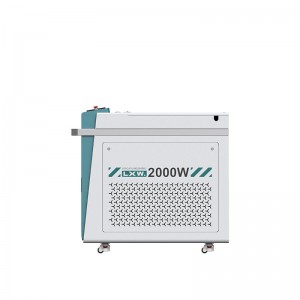 LXC-1000W/1500W/2000W Laserový čistiaci/zvárací/rezací stroj na kov 3v1
