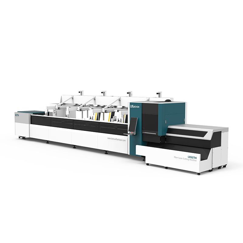 【LX62THA】Fully automatic Loading and Unloading Square tube and circle tube Metal pipe Fiber laser cutting machine 1000 1500 2000 3000 4000 6000 8000 watt Featured Image