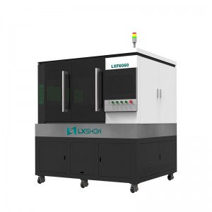 【LXF6060】High Precision mini small fiber laser cutting machine LXF6060 with linear motor ball screw transmission 500w 750w 1000w 1500w
