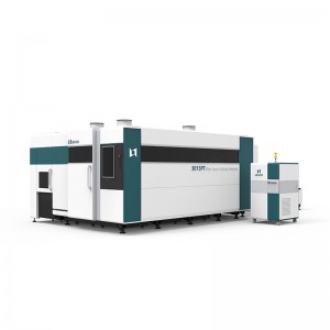 【LX3015PT】3kw 4kw 6kw 8kw 10kw 12kw Metal Iron Fiber laser cutting machine with exchange table full cover rotary metal tube pipe fiber laser cutter