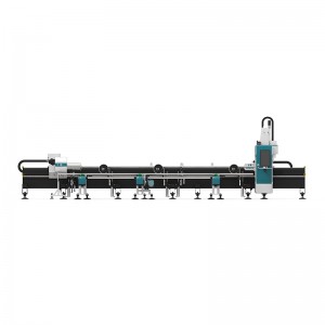 LX62TNA Semi-automatische invoerapparaat Fiberlaserbuissnijmachine voor metalen buizen