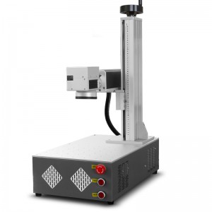 20W 30W 50W Desktop Style Portable Fiber Laser Metal  Marking Machine Price