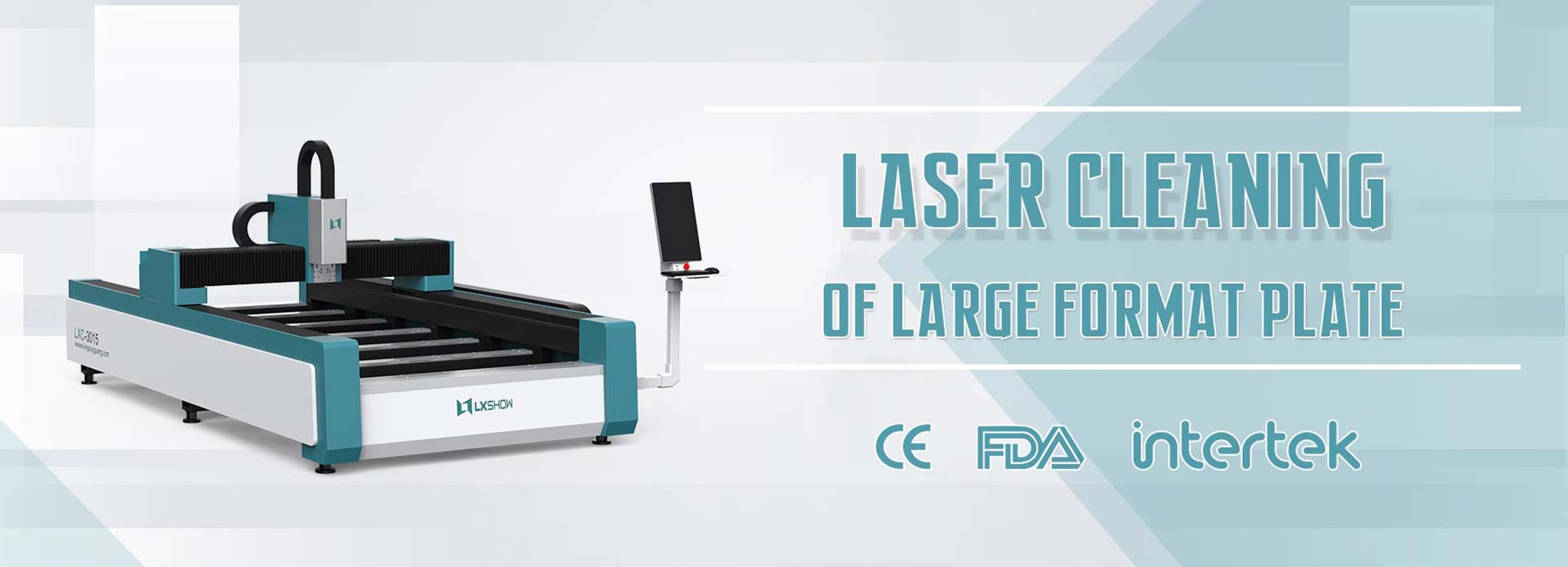 LXC- Large Format Sheet Metal Laser Cleaning Machine