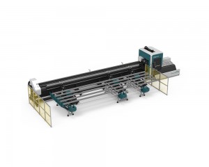China Fiber Laser Cutting Machine - LX83THA Automatic Loading and Unloading CNC Fiber Laser Tube Cutting Machine for Metal – Lxshow