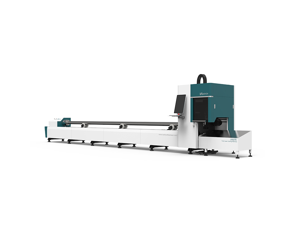 LX62TE Professional Metal Pipe and Tube Fiber Laser Cutting Machine 1kw 1.5kw 2kw 3kw for Sale