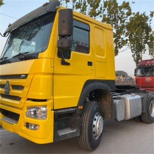 2018 Howo Rock Truck and Trailer 371hk Euo2