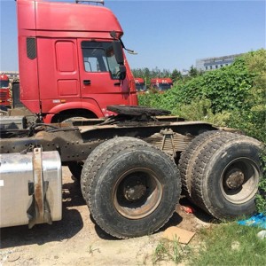 2019 modell Heavy duty begagnad Howo 371 traktorhuvud