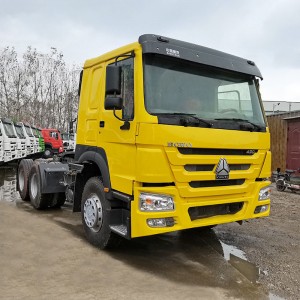 2019 Heubeul HOWO 6X4 420hp traktor-trailer pikeun Diobral