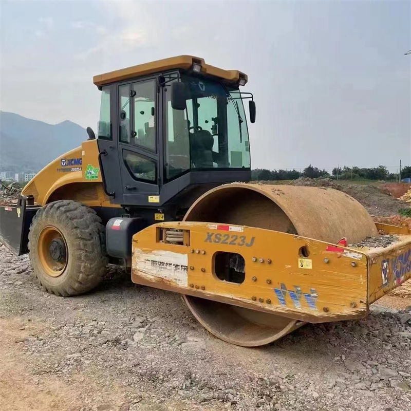 2019 used XCMG223 road roller
