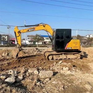 2020 SY75C කුඩා crawler excavator භාවිතා කරන ලදී