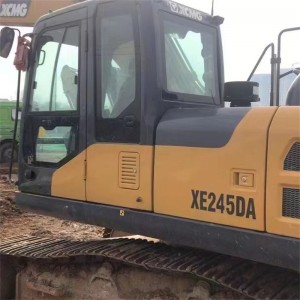 2021 dipaké XCMG XE245DA crawler excavator sedeng