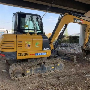 2021 استعمال ڪيو XCMG XE60DA ننڍو ڪريلر excavator