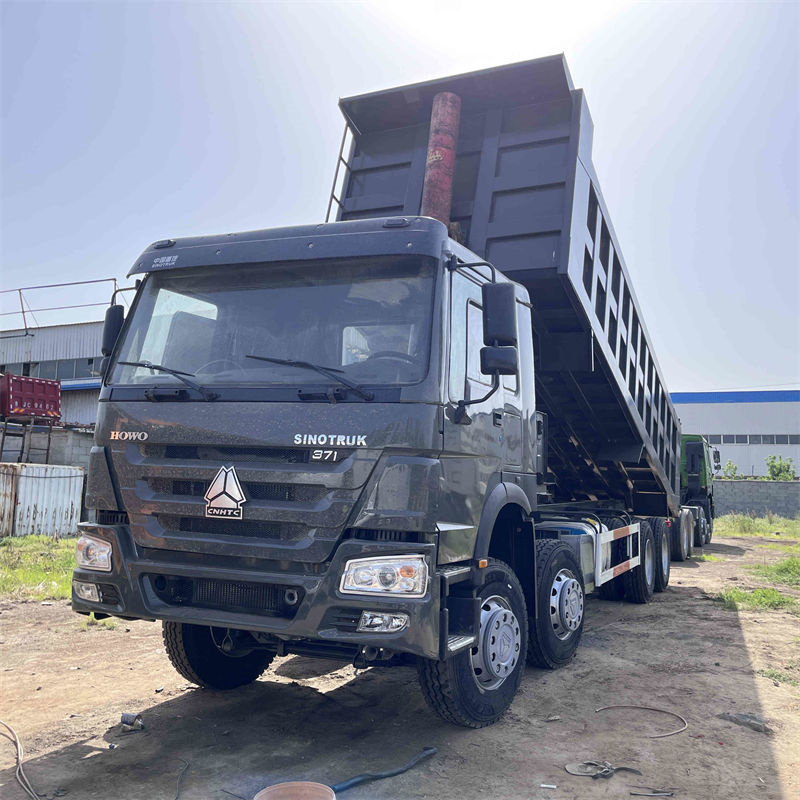 8x4 371hp Used Howo Tipper Truck With Good Condition
