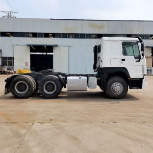 2018 Uzita 6×4 Howo Trailer Truck 371hp kun Bona Kondiĉo