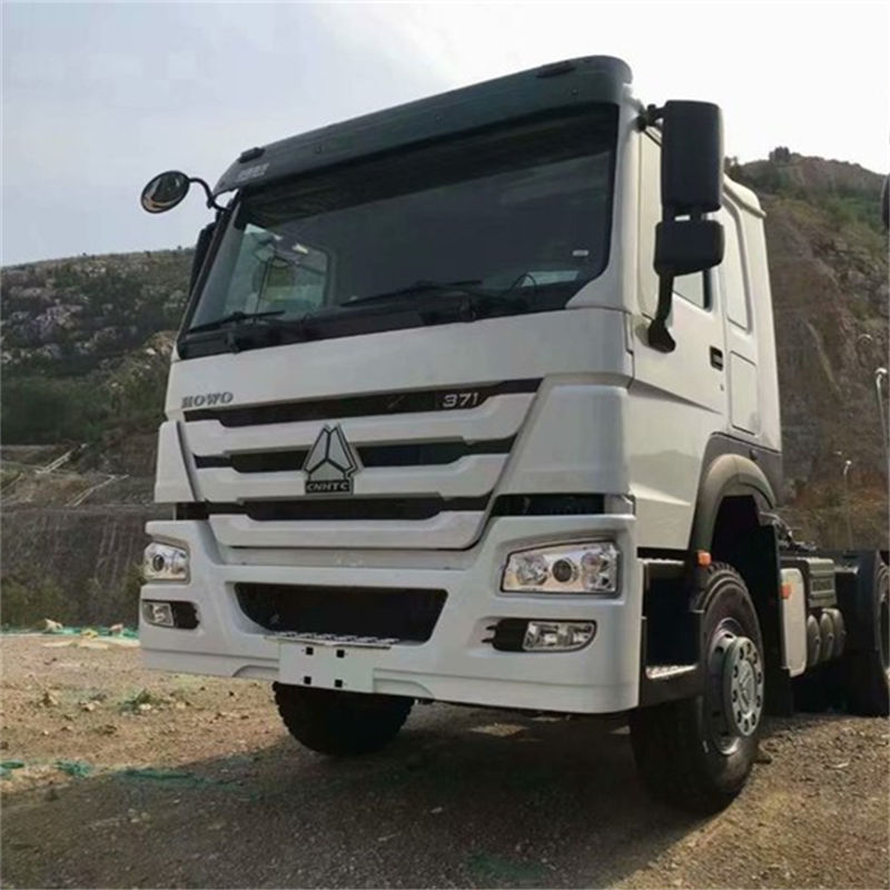 2018 Używana ciężarówka z przyczepą Howo 6×4 o mocy 371 KM w dobrym stanie