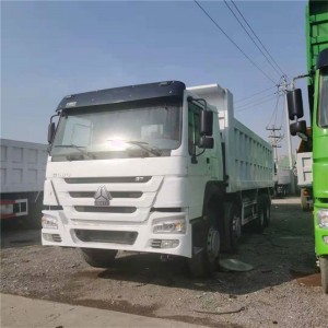 Second Hand HOWO 375hp 8 × 4 Dump Trucks