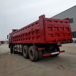 משאית מזבלה משומשת של HOWO 6×4 13 טון במצב טוב