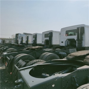 Gebruikte Sinotruck HOWO425hp vrachtwagendrageraanhangwagens