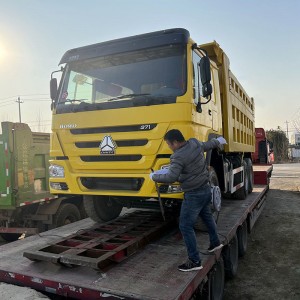 Old Sinotruck HOWO7 Tipper Truck 371hp