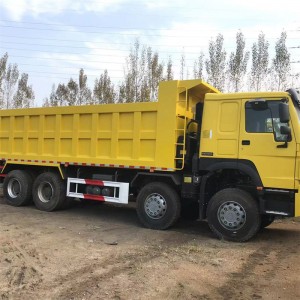 Used HOWO7 Dump Truck 371hp Euro2