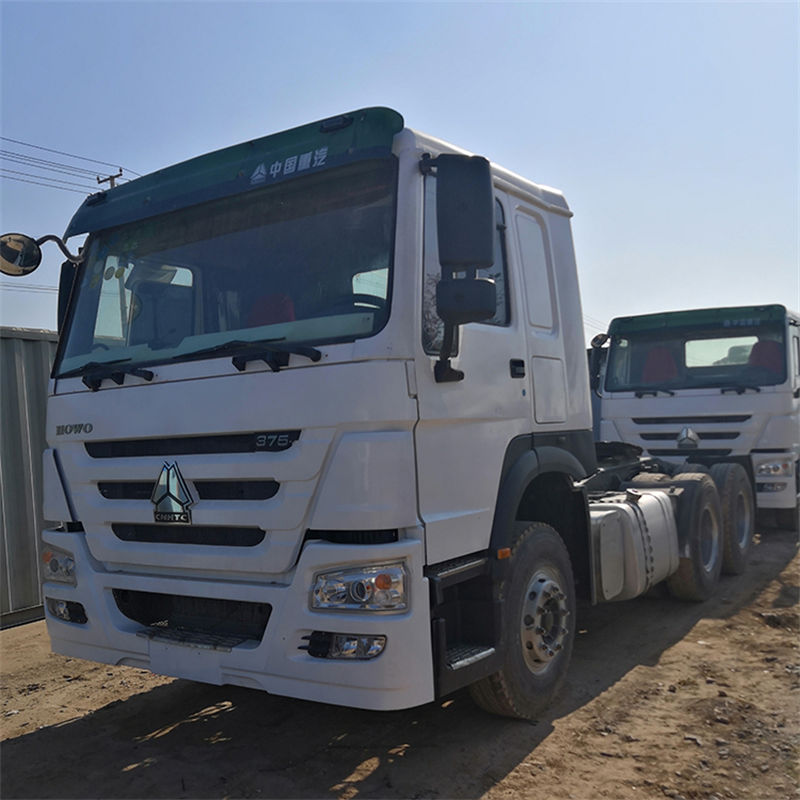 Ciężkie ciężarówki Sinotruck Używane ciągniki siodłowe Howo 6 × 4
