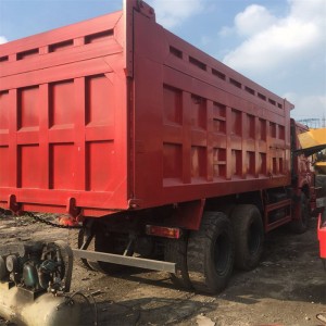 Terpakai Howo Murah 375hp Dump Truck Tipper