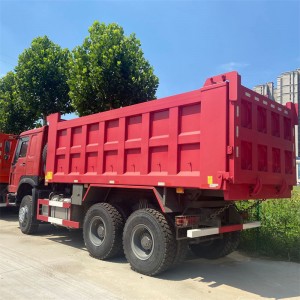 Occasiounsautoen Sinotruk Howo 375hp Dump Truck
