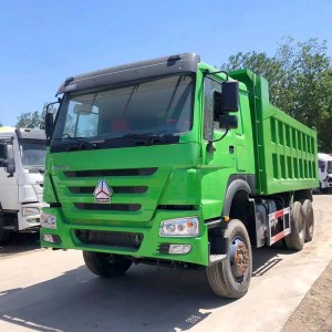 Malnova Ĉina Marko Howo 7 Dump Truck Tipper