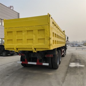 Howo 8×4 Old Dump Truck per a la construcció de mines