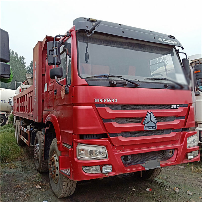 Used Howo 375hp RHD Tipper Dump Truck