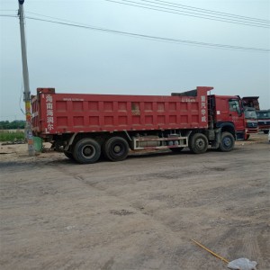 Used Howo 375hp RHD Tipper Dump Truck