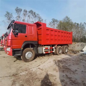 2018 प्रयोग गरिएको चीन Howo डम्प भारी शुल्क ट्रक