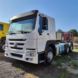 Old 2019 Sinotruk 375hp Howo 6×4 HW76 Cab Truck Tractor For Sale