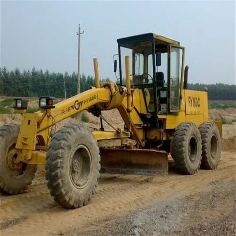 PY160C motor grader for Road Construction with Easy Operation