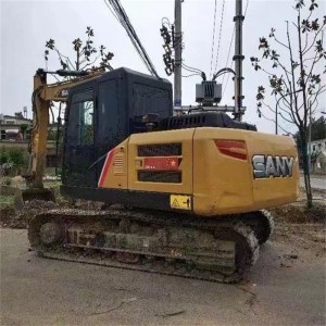 Used 13Ton SY135C lytse Tracked graafmachines