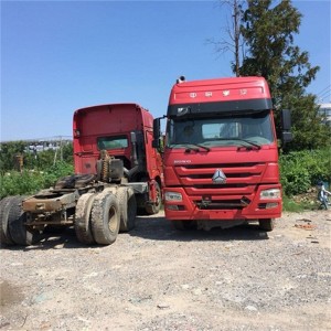 Kusetshenziswe 420hp Howo Trailer Truck With Condition Good