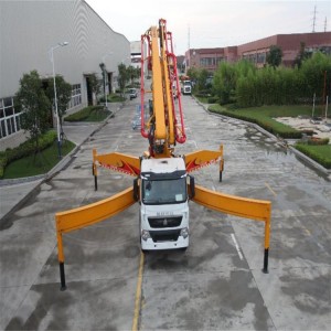 استعمال شدہ HB37V ٹرک ماؤنٹڈ کنکریٹ پمپ