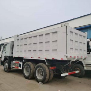 Użati HOWO 10Ton Kundizzjoni Tajba Dump Trucks