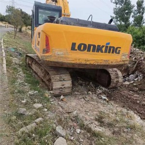 I whakamahia Lonking LG6225E crawler hydraulic excavator