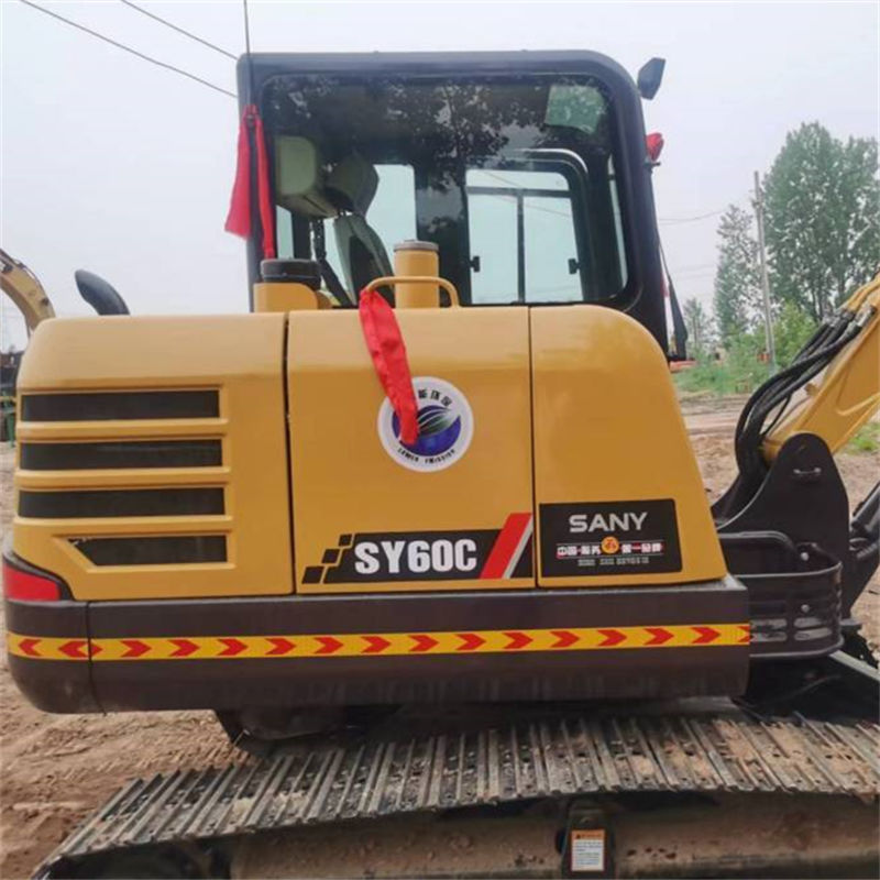 Isetyenziswa Sany SY60C crawler excavator
