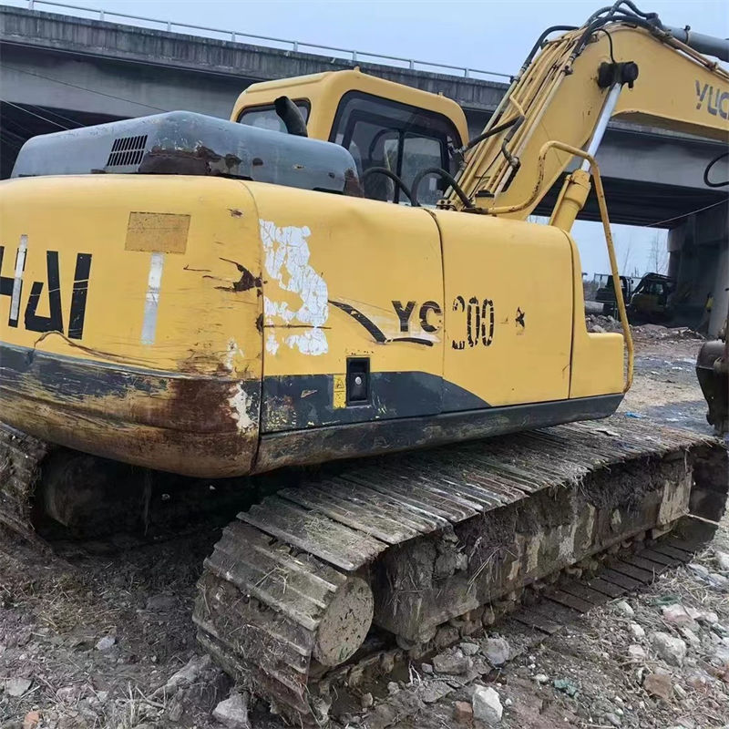 Used Yuchai YC210-8 22ton large crawler excavator