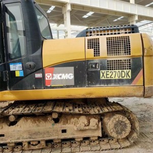 Used medium XE270DK crawler mounted excavator