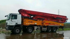XCMG HB53K teherautóra szerelhető betonszivattyú