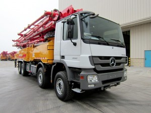 XCMG HB60K teherautóra szerelhető betonszivattyú