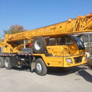 ໃຊ້ XCMG QY16G Hydraulic Truck Cranes 16ton