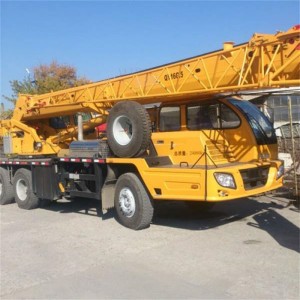 Second-Hand XCMG QY16G Hydraulic Truck Cranes 60TON