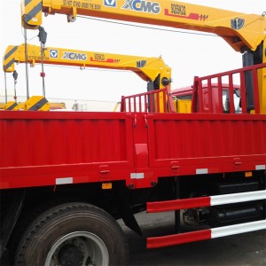 2021 የድሮ XCMG SQ5SK2Q 5ton Lorry mounted ክሬን