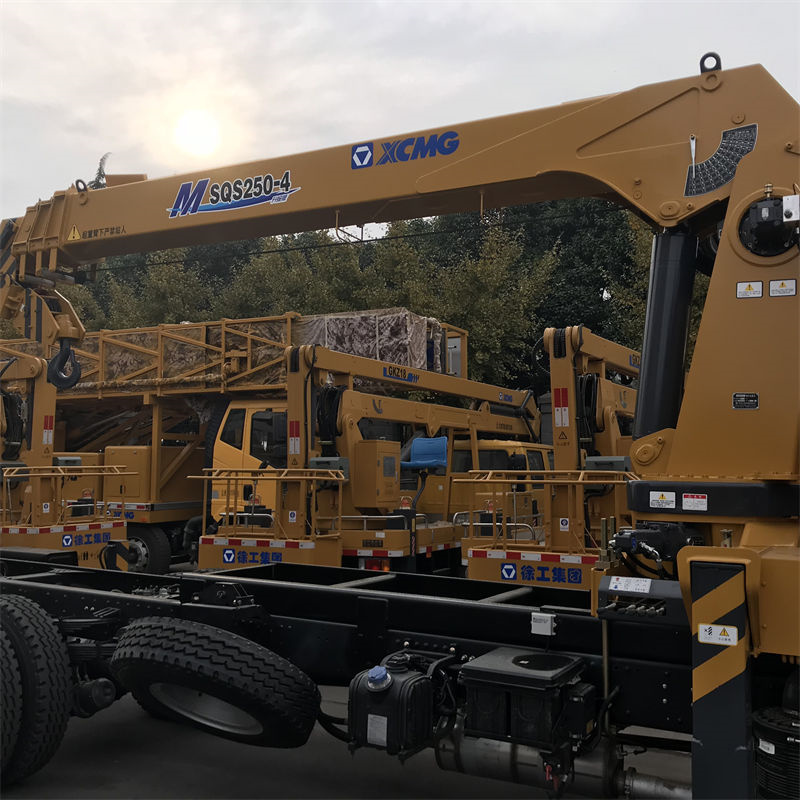 XCMG Used KSQS250-4 Truck Mounted Crane in 2017