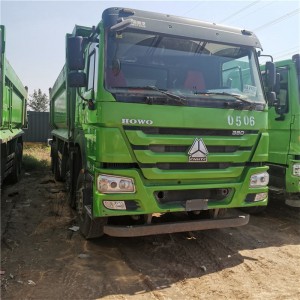 Dzanja Lachiwiri Cheap Sinotruk HOWO 8 × 4 Dampu Truck