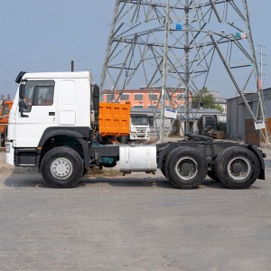 Bathar-bog saor Howo7 10 WheelTractor Head Truck 371hp
